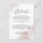 Waterverf was | Kaart voor Blush Details behuizing (Voorkant)