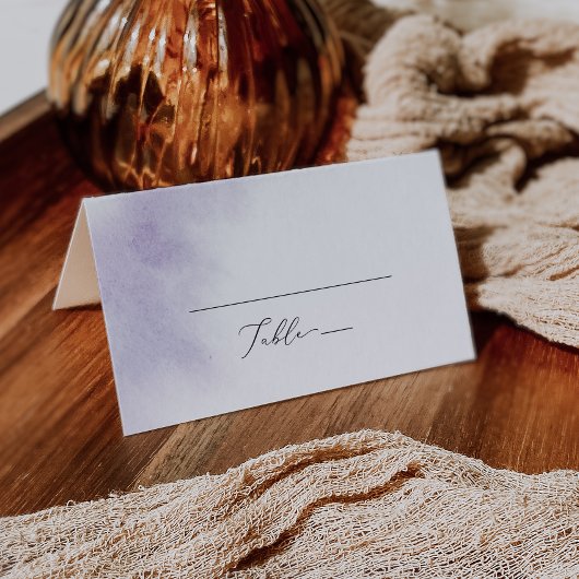 Waterverf was | Paarse gevouwen bruiloft