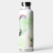 Waterverf waterflesje alleen lopen waterfles (Rechts)