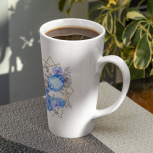 Waterverf Waterman Astrologie Sterrenbeeld Monog Latte Mok