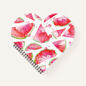 Waterverf Watermeloen 1 Notitieboek (Voorkant)