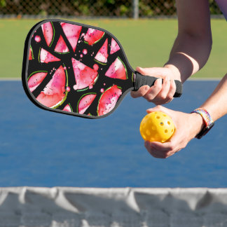 Waterverf Watermeloen 2 Pickleball Paddle