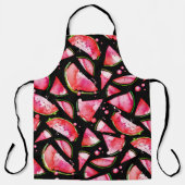 Waterverf Watermeloen 2 Schort (Voorkant)