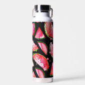 Waterverf Watermeloen 2 Waterfles (Voorkant)