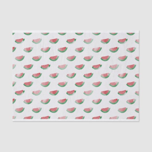 Waterverf Watermeloenpapier Tissuepapier (Voorkant)