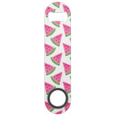 Waterverf Watermelon Wedges Speed Flessenopener (Achterkant)