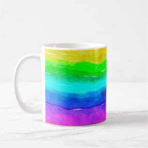 Waterverf waterverf koffiemok