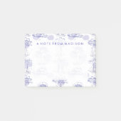 Waterverf Waves & Ships Patroon Post-it® Notes (Voorkant)