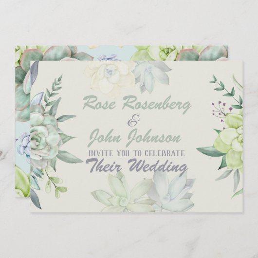 Waterverf Weddenschap Kaart (Voorkant / Achterkant)