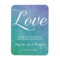 Waterverf Wedding Favor