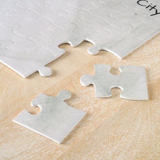 Waterverf Wedding Memory Keepomwille Pas getrouwd Legpuzzel (Zijkant)