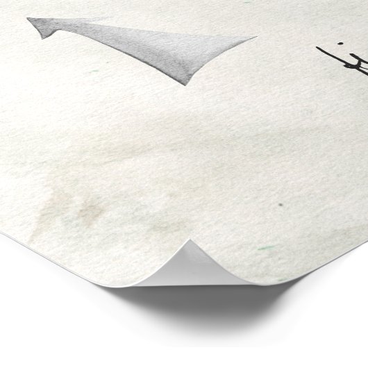 Waterverf Wedding Memory Keepomwille Poster (Hoek)