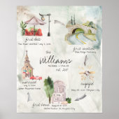 Waterverf Wedding Memory Keepomwille Poster (Voorkant)