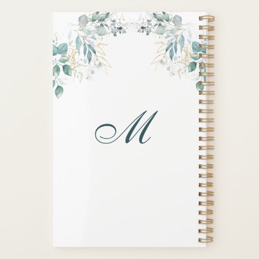 Waterverf Wedding Planner (Achterkant)