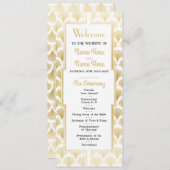 Waterverf Wedding Program uit 1920 Programma (Voorkant / Achterkant)