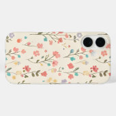 Waterverf Weide Bloemmotief Case-Mate iPhone Case (Achterkant (horizontaal))
