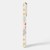 Waterverf Weide Bloemmotief Case-Mate iPhone Case (Achterkant / Rechts)