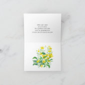 Waterverf weidebloemen kaart (Binnen)