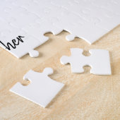 Waterverf Wereldkaart Weddenschap Legpuzzel (Zijkant)