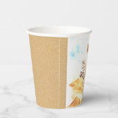 Waterverf Western Cowboy Baby shower Papieren Bekers (Rechts)