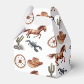 Waterverf Western Kind Art Bedankdoosjes (Achterkant)