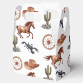 Waterverf Western Kind Art Bedankdoosjes (Geopend)