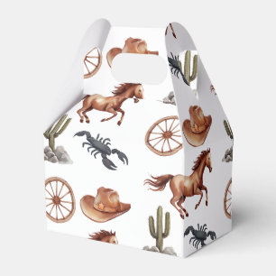 Waterverf Western Kind Art Bedankdoosjes