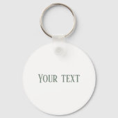 Waterverf Westie op een zonnige dag - Sleutelhanger (Achterkant)