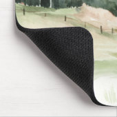 Waterverf White Barn Muismat (Hoek)