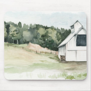 Waterverf White Barn Muismat
