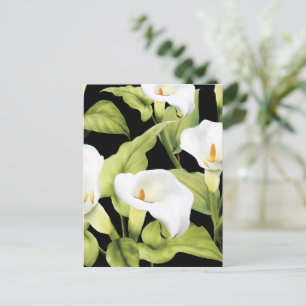 Waterverf White Lily 4 Briefkaart