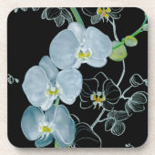 Waterverf White Orchids Pattern Drankjes Onderzetter (Voorkant)
