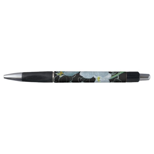 Waterverf White Orchids Pattern Pen (Voorkant)