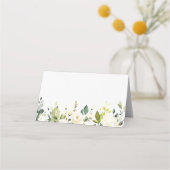 Waterverf White Roses and Hydrangeas Wedding (Voorkant)