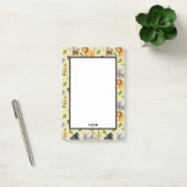 Waterverf Wild Animal Safari Oerwoud Pattern Post-it® Notes (Kantoor)