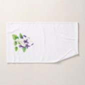 Waterverf Wild Violet-handdoekset Bad Handdoek (Handdoek)