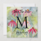 Waterverf Wildbloem Bewaar de data (Voorkant)