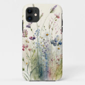 Waterverf Wildbloem Case-Mate iPhone Case (Achterkant)