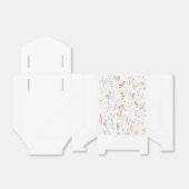 Waterverf Wildbloem Feestbox Bedankdoosjes (Uitgevouwen)