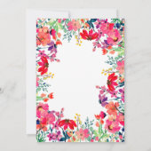 Waterverf Wildbloem Kaart (Achterkant)