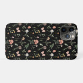 Waterverf Wildbloem Patroon Case-Mate iPhone Case (Achterkant (horizontaal))
