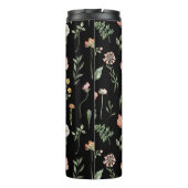 Waterverf Wildbloem Patroon Thermosbeker (Achterkant)