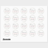 Waterverf Wildbloemen - Bridal Favor Sticker (Vel)