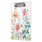 Waterverf Wildbloemen Klembord (Links)