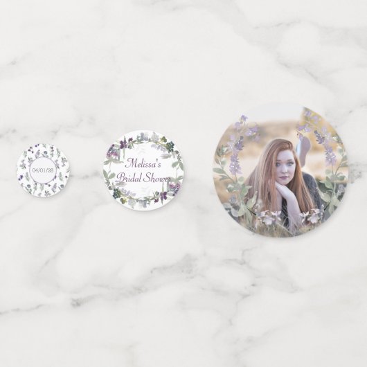 Waterverf Wildbloemen Lavender Confetti (Voorkanten)