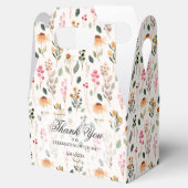 Waterverf Wildbloemen Vrijgezellenfeest Bedankdoosjes (Geopend)