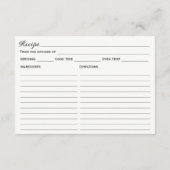 Waterverf Wildbloemen Vrijgezellenfeest Recept Kaa (Achterkant)