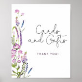 Waterverf Wildbloempitten en Poster van Gifts (Voorkant)