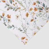 Waterverf wilde bloem boho tissuepapier (Detail)