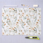 Waterverf wilde bloem boho tissuepapier (Craft)